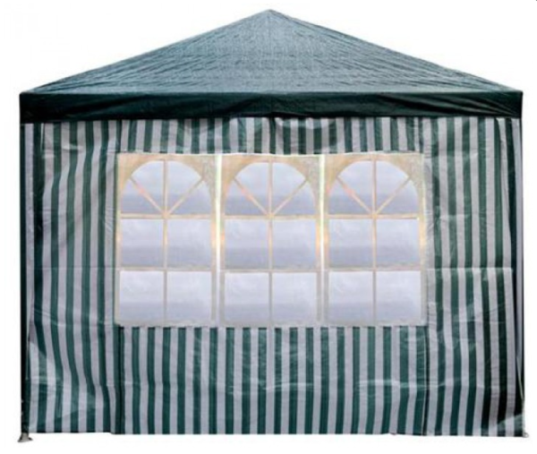 Дві бічні панелі з 3 вікнами, Зелений