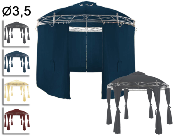 Павильон садовый круглый 3.5м шатер