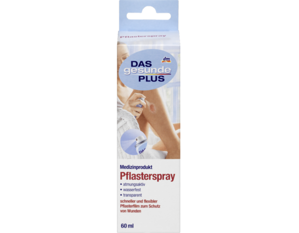 спрей-невидимий пластир для ран Das gesunde Plus Pflastersprayспрей-невидимий пластир для ран Das gesunde Plus Pflastersprayспрей-невидимий пластир для ран Das gesunde Plus Pflastersprayспрей-невидимий пластир для ран Das gesunde Plus Pflasterspray