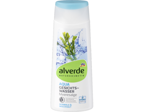 тонік для обличчя Alverde Aqua Gesichtswasser Meeresalge тонік для обличчя Alverde Aqua Gesichtswasser Meeresalge