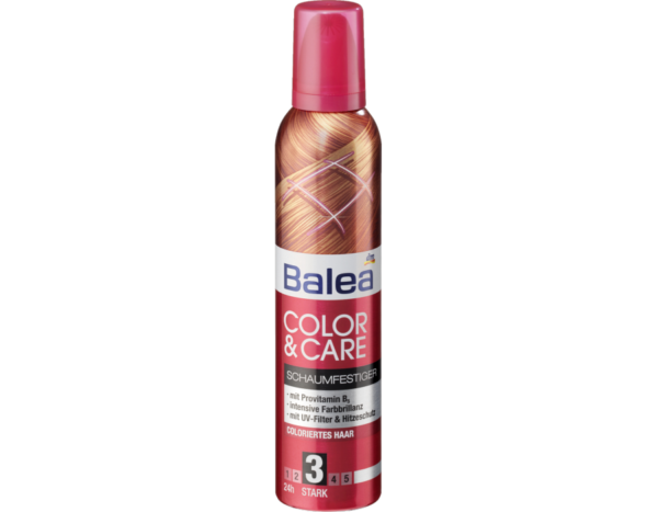 мус для фарбованого волосся Balea Color Care Schaumfestigerмус для фарбованого волосся Balea Color Care Schaumfestigerмус для фарбованого волосся Balea Color Care Schaumfestigerмус для фарбованого волосся Balea Color Care Schaumfestiger