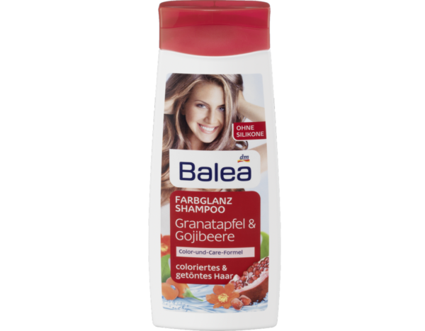 Шампунь для блиску фарбованого волосся Balea Farbglanz Shampoo Granapfel & GojibeereШампунь для блиску фарбованого волосся Balea Farbglanz Shampoo Granapfel & GojibeereШампунь для блиску фарбованого волосся Balea Farbglanz Shampoo Granapfel & GojibeereШампунь для блиску фарбованого волосся Balea Farbglanz Shampoo Granapfel & Gojibeere