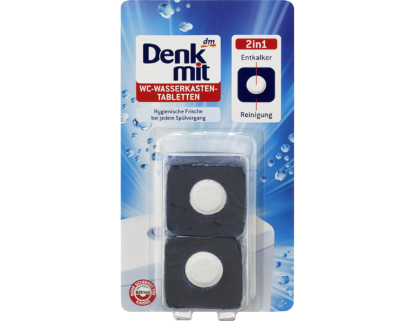 таблетки для підсинення води Denkmit WC-Wasserkastentablettenтаблетки для підсинення води Denkmit WC-Wasserkastentablettenтаблетки для підсинення води Denkmit WC-Wasserkastentablettenтаблетки для підсинення води Denkmit WC-Wasserkastentabletten