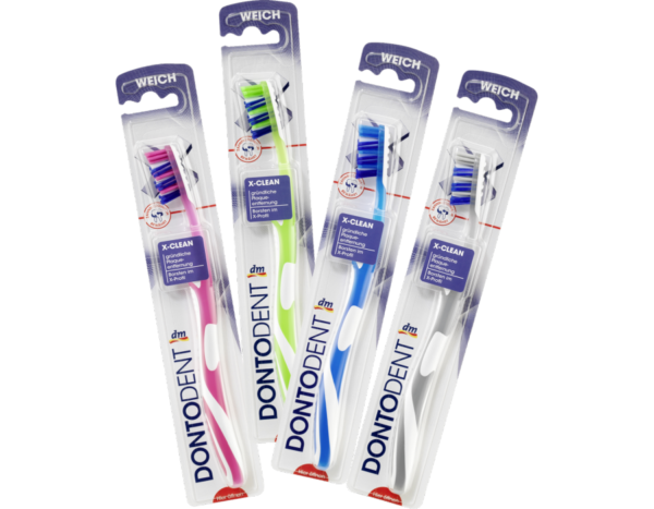 зубна щітка з гнучкою головкою Dontodent Zahnbürste X-Clean Weichзубна щітка з гнучкою головкою Dontodent Zahnbürste X-Clean Weichзубна щітка з гнучкою головкою Dontodent Zahnbürste X-Clean Weichзубна щітка з гнучкою головкою Dontodent Zahnbürste X-Clean Weich