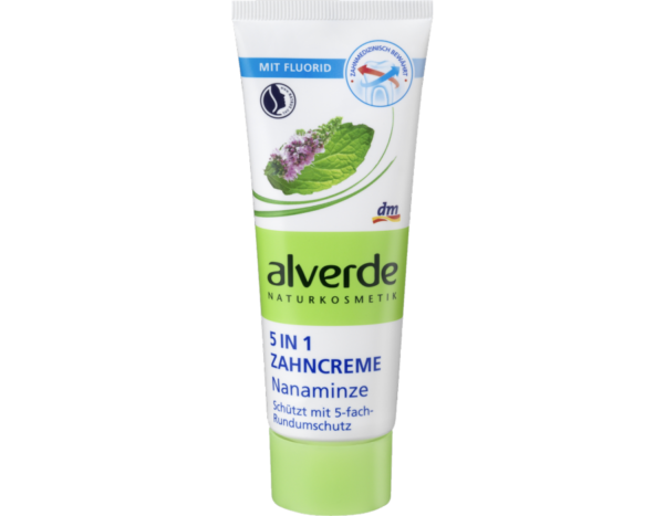 зубна паста Alverde 5 in 1 Zahncreme Nanaminzeзубна паста Alverde 5 in 1 Zahncreme Nanaminzeзубна паста Alverde 5 in 1 Zahncreme Nanaminzeзубна паста Alverde 5 in 1 Zahncreme Nanaminze