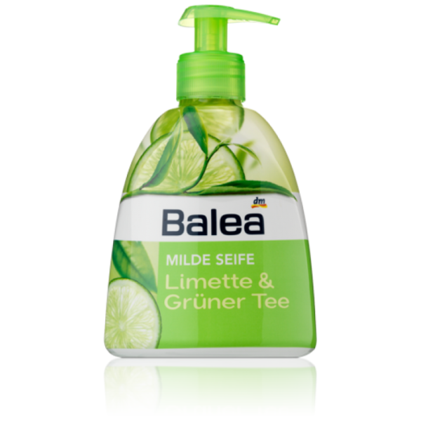 Balea Milde Seife Limette & Grüner Tee м'яке мило лагідне Зелений Чай