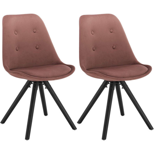 Стілець з оксамиту BH196 (Бордовий)Стілець з оксамиту BH196 (Бордовий)