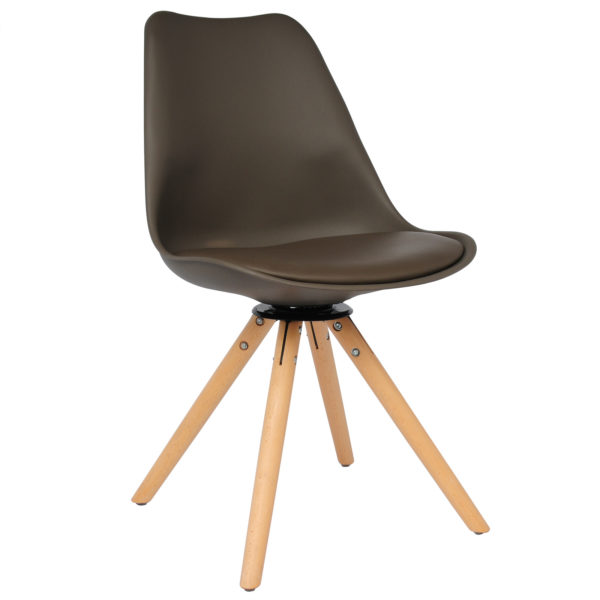 Стільці із пластику BH57 (Коричневий) Стільці із пластику BH57 (Коричневий)