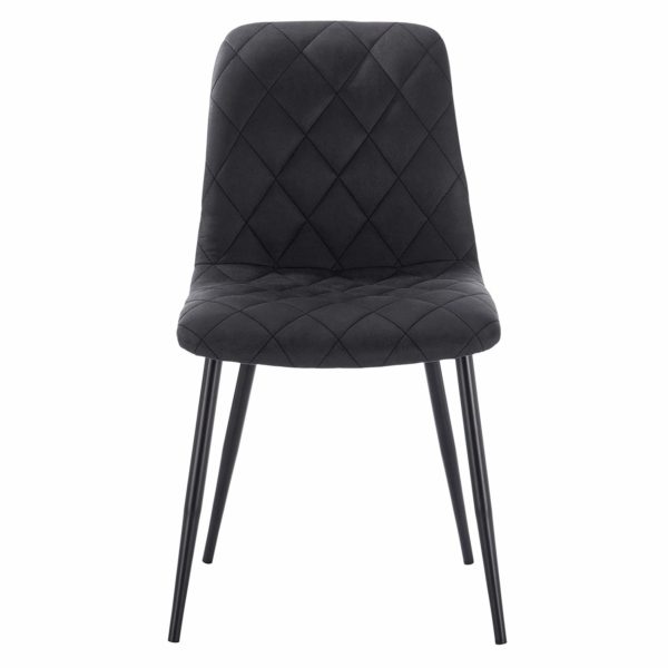 Стілець зі спинкою (тканинний чохол) BH06 (Чорний) Стілець зі спинкою (тканинний чохол) BH06 (Чорний)