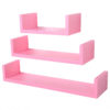 Набір із 3 настінних полиць RG9239 РожевийНабір із 3 настінних полиць RG9239 РожевийНабір із 3 настінних полиць RG9239 РожевийНабір із 3 настінних полиць RG9239 Рожевий