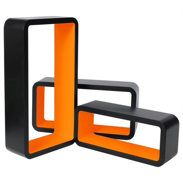 Набір із 3 настінних полиць RG9270 ПомаранчевийНабір із 3 настінних полиць RG9270 ПомаранчевийНабір із 3 настінних полиць RG9270 ПомаранчевийНабір із 3 настінних полиць RG9270 Помаранчевий