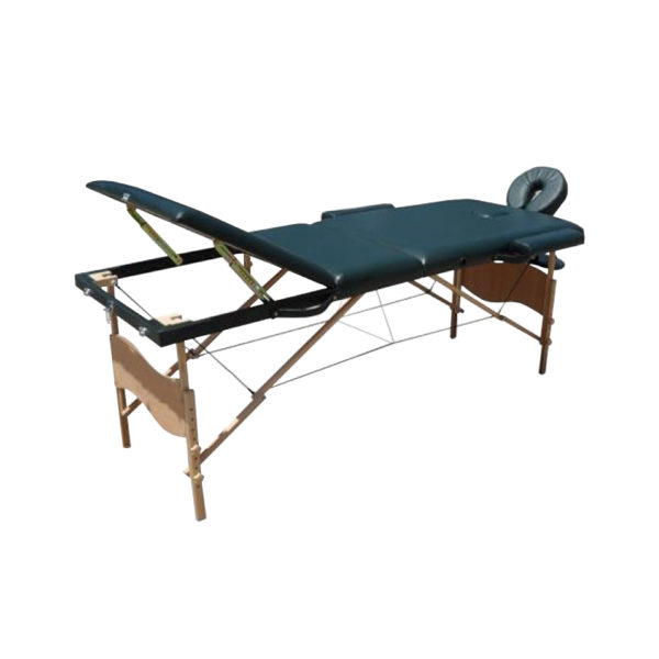 Масажний стіл 3х секційний масажна кушетка DS MS98 Чорний