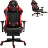 Геймерське крісло ігрове з підставкою для ніг, до 120кг навантаження, з 4D підлокітниками ts-bs5934