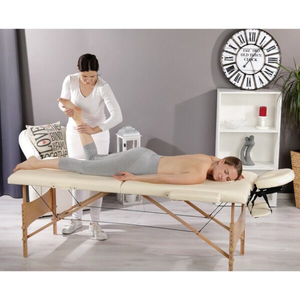 Масажний стіл 3х секційний масажна кушетка