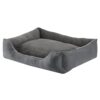 Лежанка для собаки 75 х 60 х 15 см Eila L СіраЛежанка для собаки 75 х 60 х 15 см Eila L Сіра