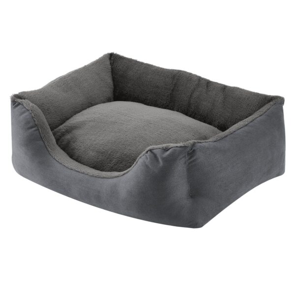 Лежанка для собаки 50 х 37 х 15 см Eila S СіраЛежанка для собаки 50 х 37 х 15 см Eila S Сіра