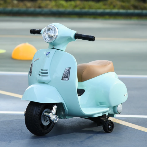 Електричний дитячий мотоцикл від 18 до 36 місяців Толокар Каталка 66,5 x 38 x 52 см HOMCOM VESPA НімеччинаЕлектричний дитячий мотоцикл від 18 до 36 місяців Толокар Каталка 66,5 x 38 x 52 см HOMCOM VESPA Німеччина