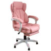 Крісло для керівника з підставкою для ніг Сучасний дизайн еко-шкіра до 120кг ts-bs05 рожевий Німеччина
